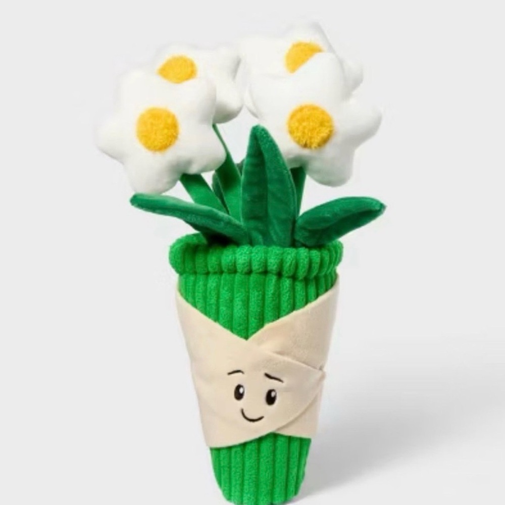 GIGGLESCAPE 12” DAISY BOUQUET PLUSH